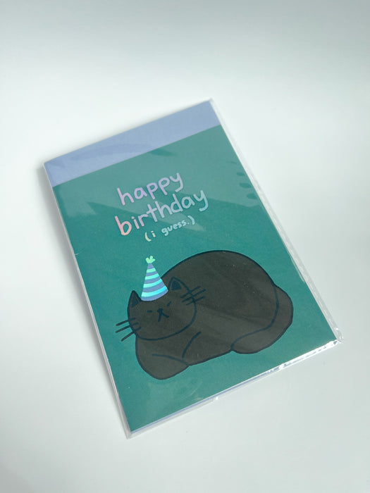 Greeting Card - Happy Birthday (green)