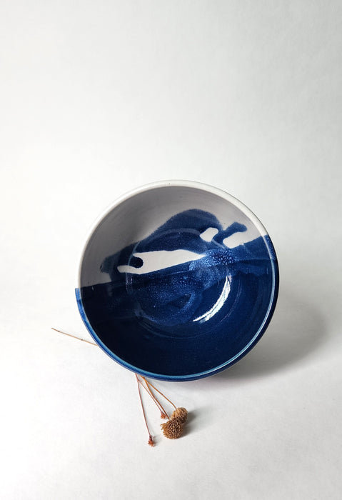 Ocean Blue Side Bowl