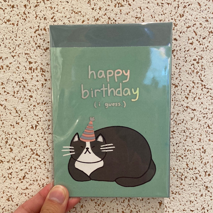 Greeting Card - Happy Birthday (tuxedo)