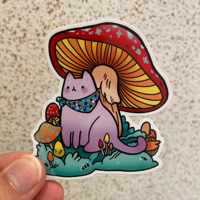 Flora Feline: Mushi Sticker