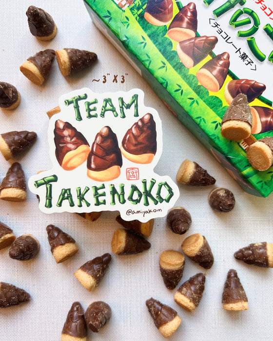 Team Takenoko/Choco Bamboo Sticker