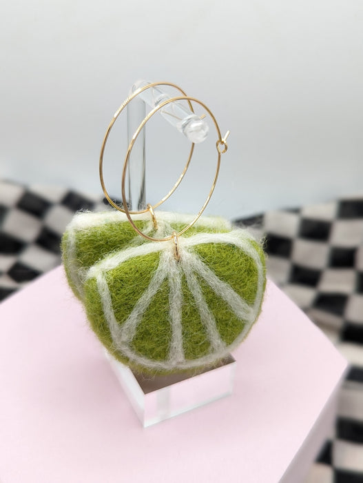 Lime Slice Earrings