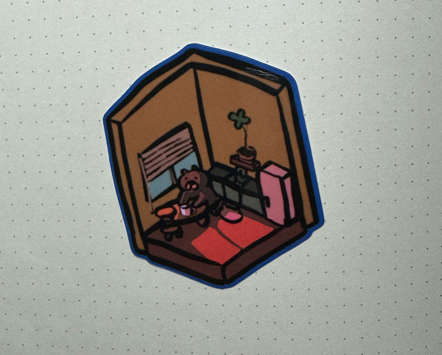 Bear Room Sticker