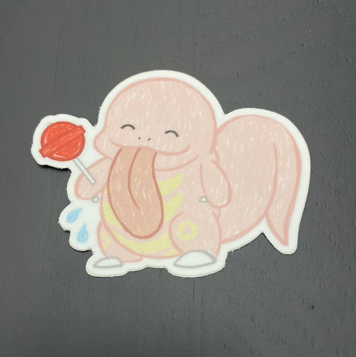 Lickitung Lollipop Vinyl Sticker