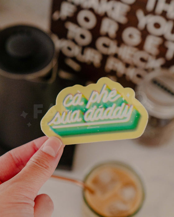 Ca Phe Sua Daddy Sticker