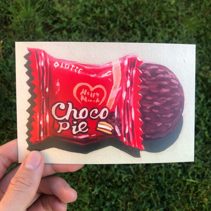 Chocopie Postcard