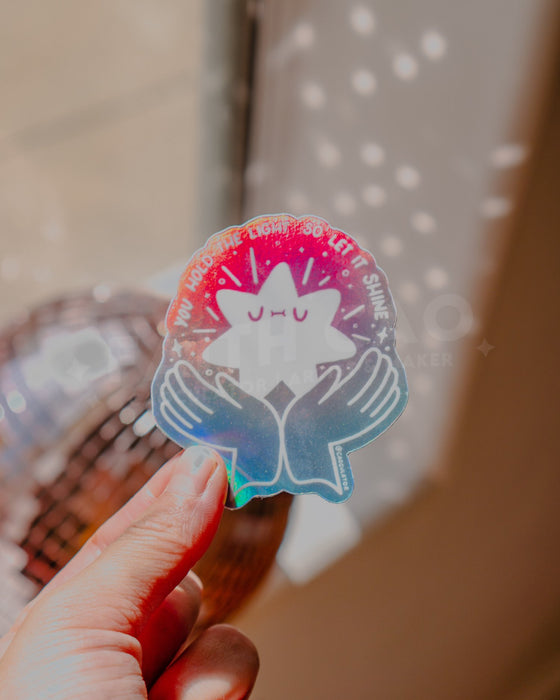 Holographic Star Sticker