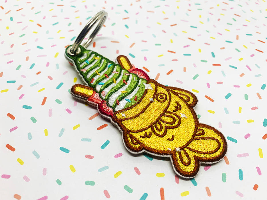 Embroidered Keychain - Taiyaki