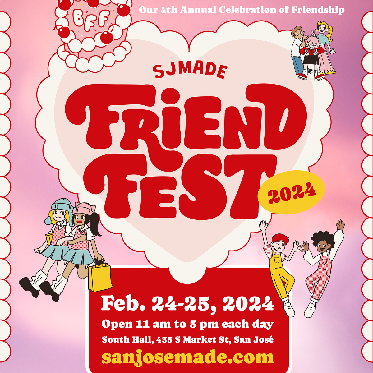 Rentals for Vendors Friend Fest 2024 — San José Made