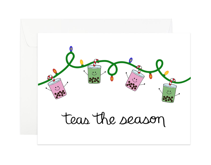 Teas the Season Holiday Card