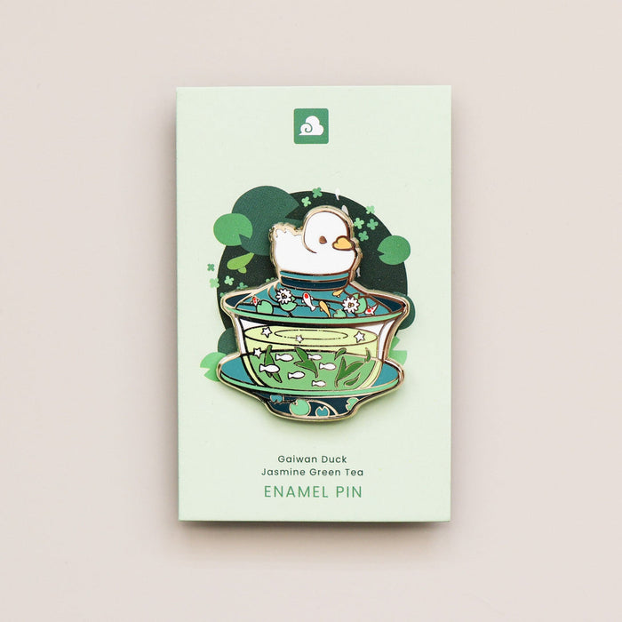 Enamel Pin Gaiwan Duck