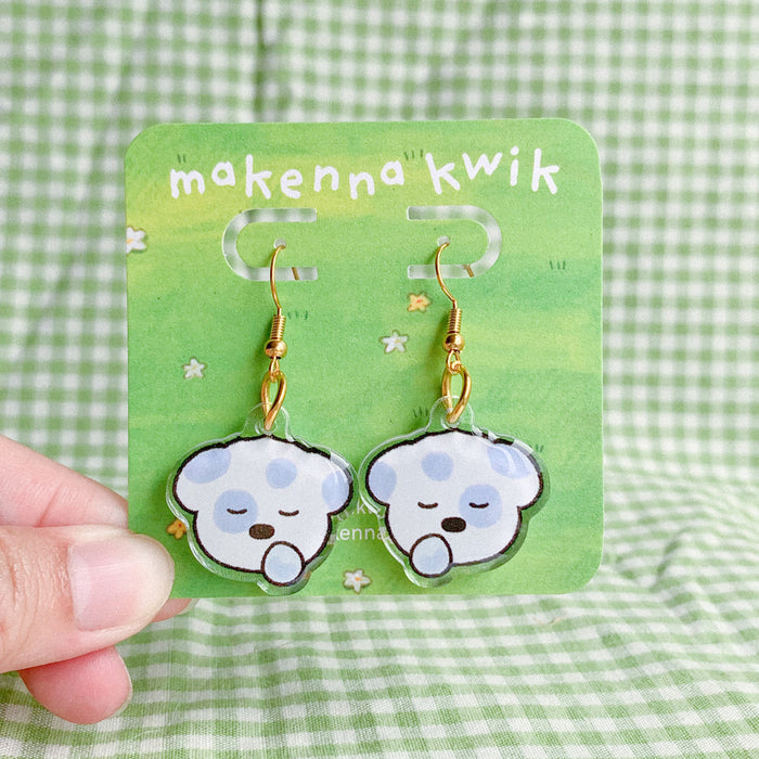 Spotty Dog Earrings