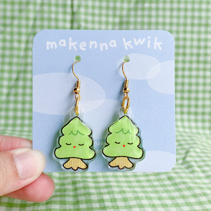 Tree Earrings