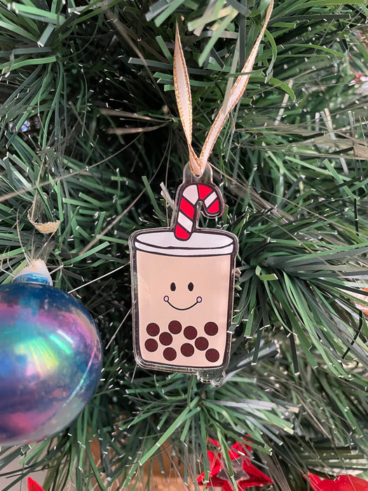 Boba Tea Ornament