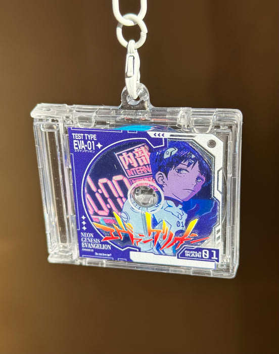 Shinji Holographic Mini CD Charm