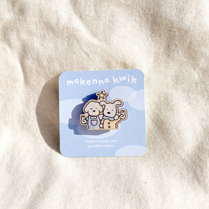 Friendship Wooden Pin