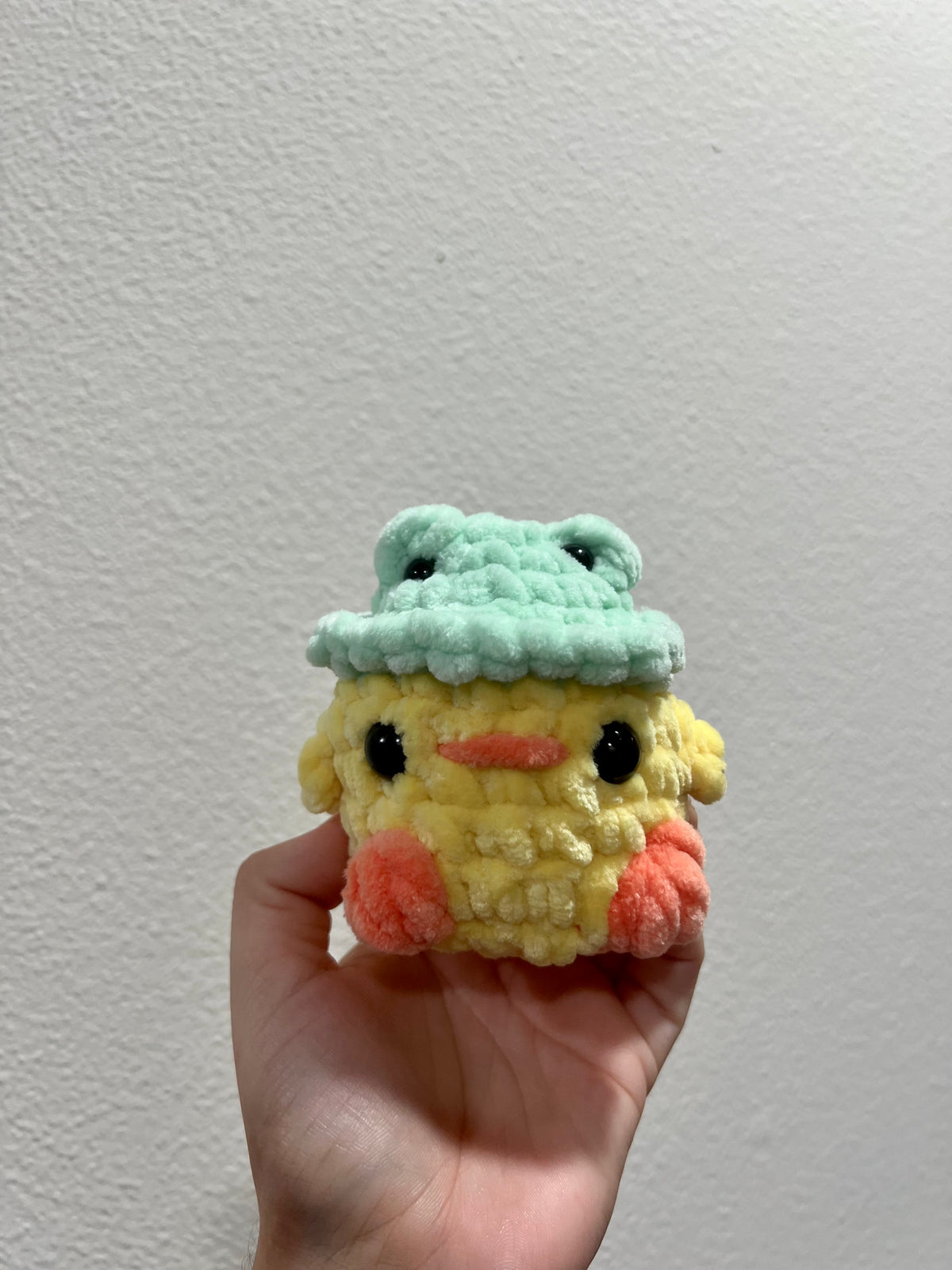 Froggy Chick Crochet Plushie — San José Made