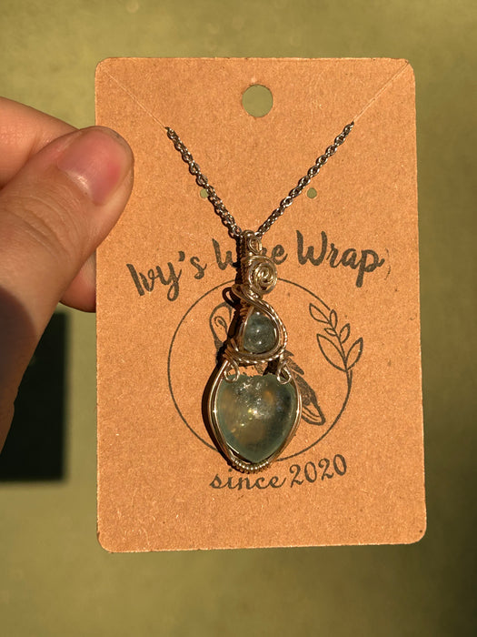 Aquamarine pendant