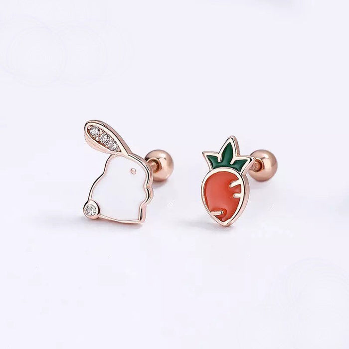 Carrot & Bunny Earrings