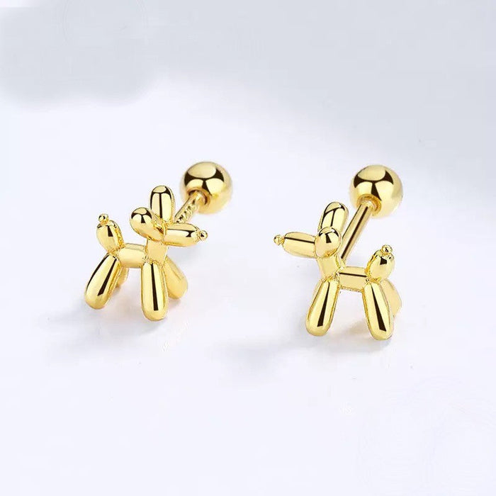 Balloon Dog Earrings