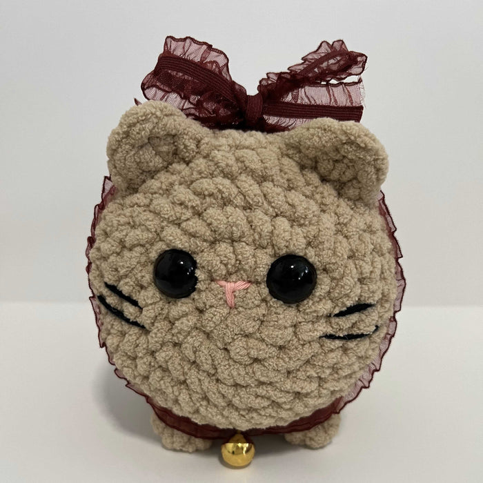 Crochet Loaf Cat Plushie