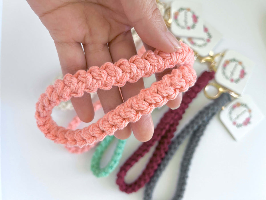 Crochet Wristlet Lanyard