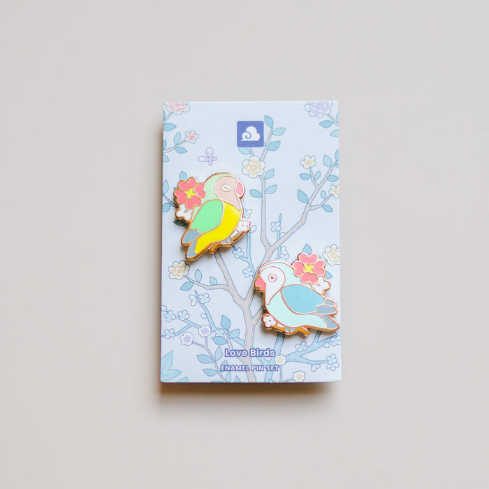 Enamel Pin - Love Birds Pin Set