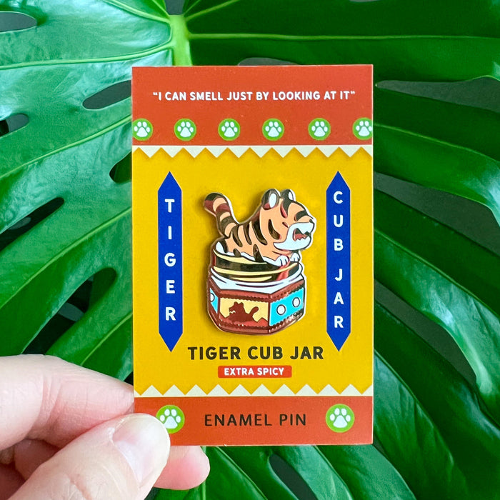 Enamel Pin - Tiger Cub Jar