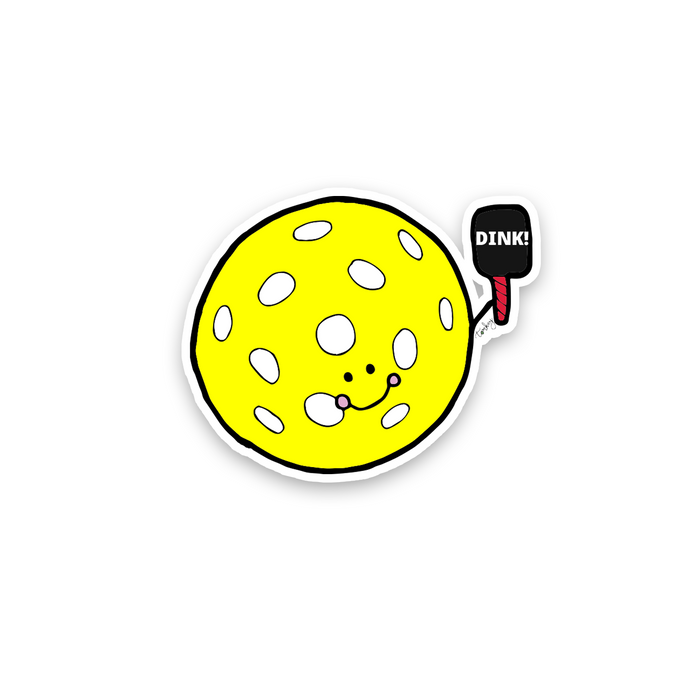 Pickleball Vinyl Sticker