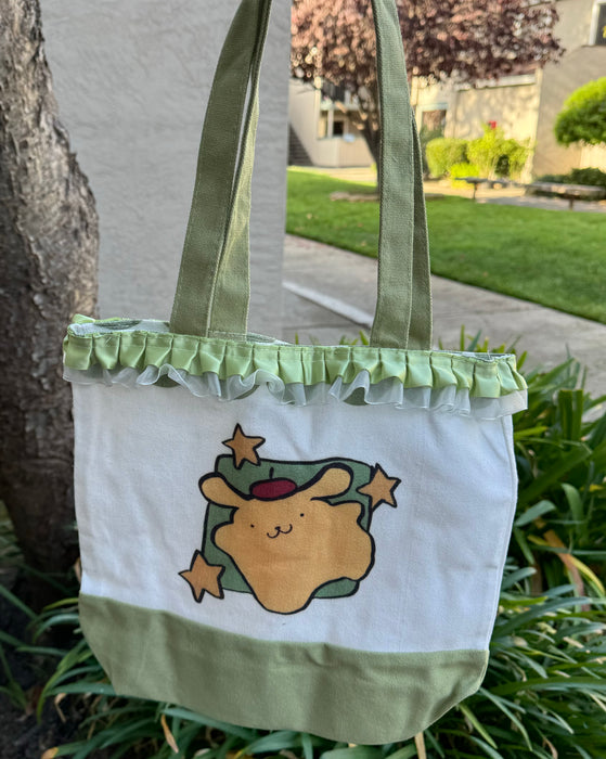 Pom Pom Purin Tote Bag