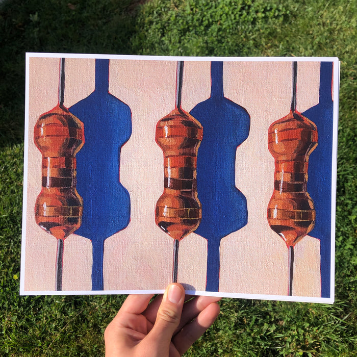 Resistors Art Print