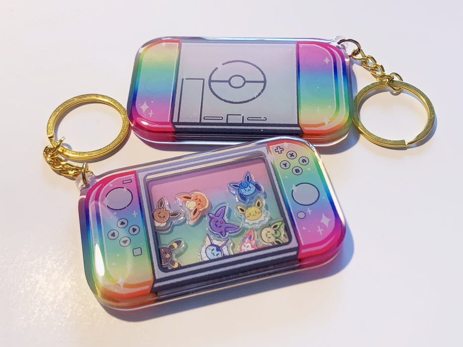 Switch Shaker Keychain - Eeveelutions