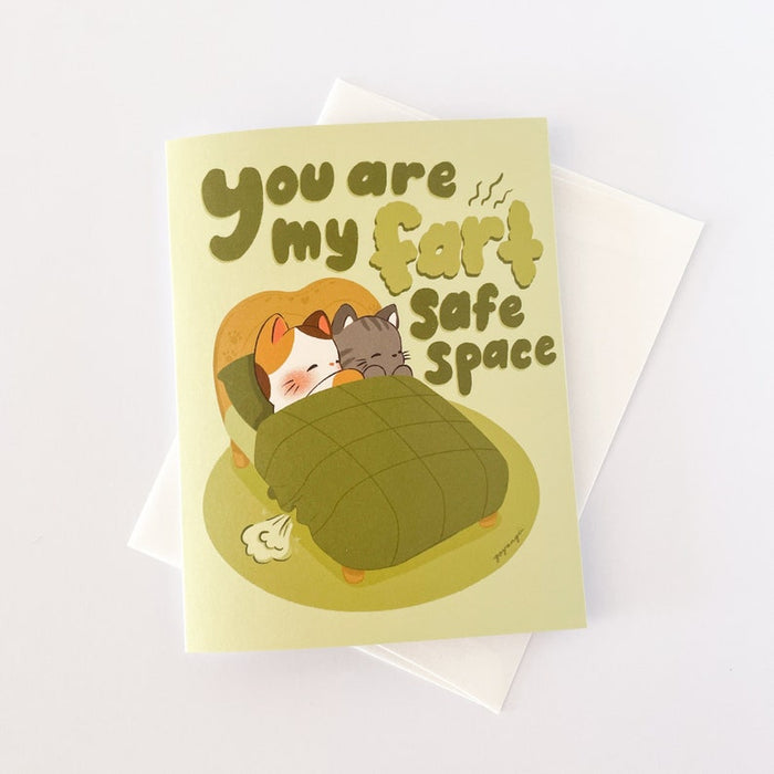 Fart Space Greeting Card