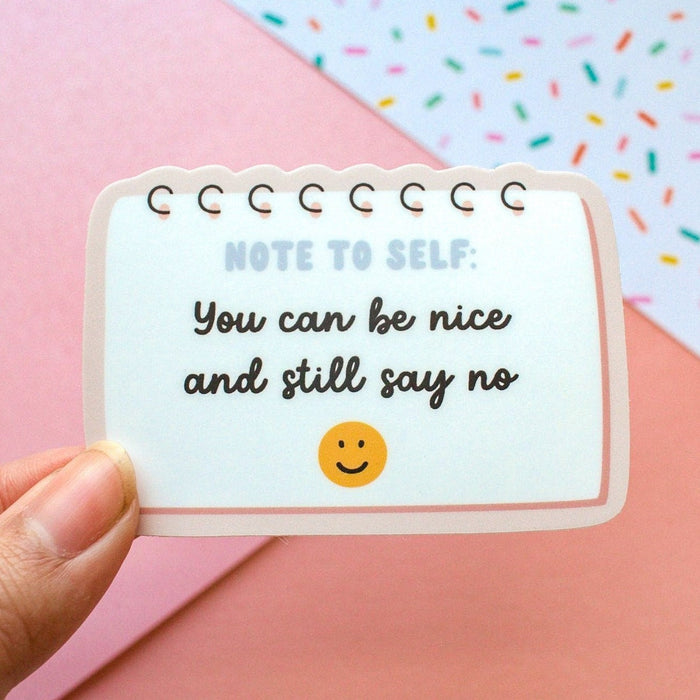 Note to Self Sticker