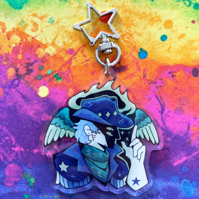 Gay Angel Keychain