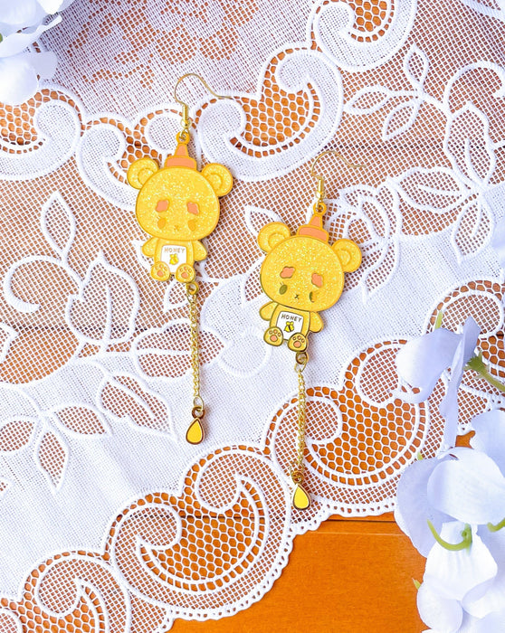 Honey Bear Earrings