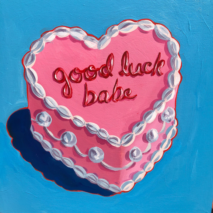 Good Luck, Babe Chapell Roan Cake Art Print