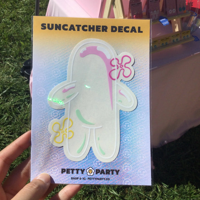 Bubble Buddy Spongebob Suncatcher Decal