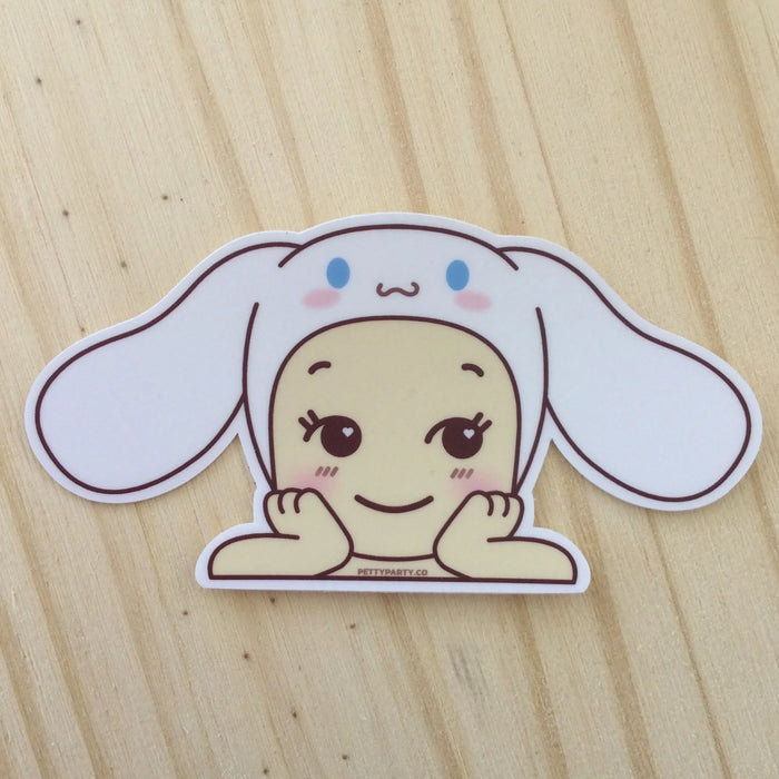 Cinnamoroll Baby Mini Peeker Sticker