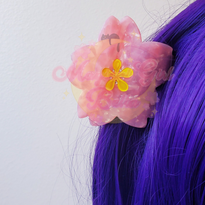 Sakura Hair Claw Clip