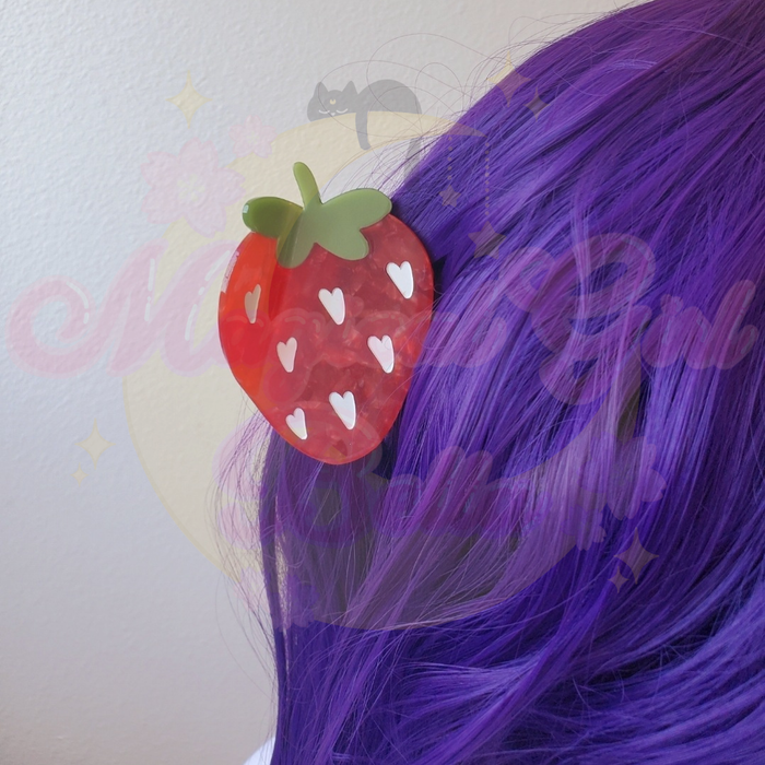 Strawberry Hair Claw Clip