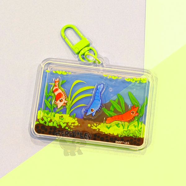 Shrimp Tank Shake Charm