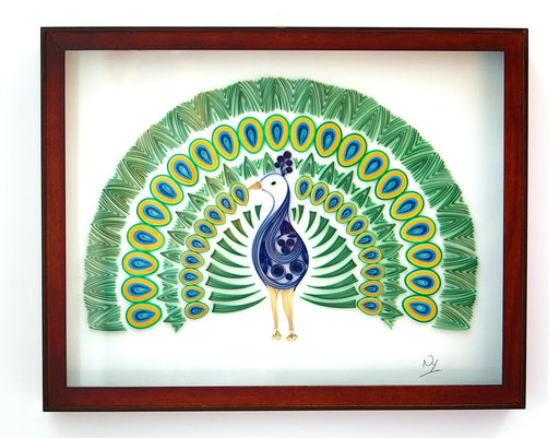 Multicolor Paper Quilling Wall Hanging, Size: 20 X 12 at Rs 1800/piece in  Sivakasi
