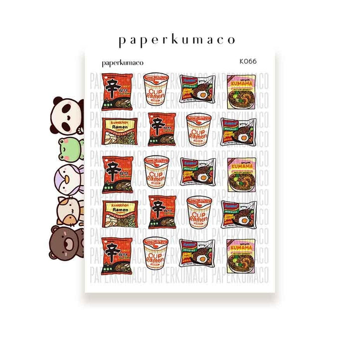 Japanese Stickers - Food — PaperMarket