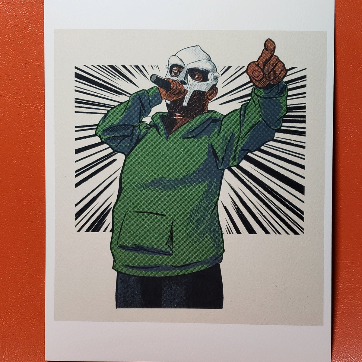 Oversized silver gelatin print of MF DOOM, Los Angeles, 2003, The Art and  Influence of Hip Hop, 2022