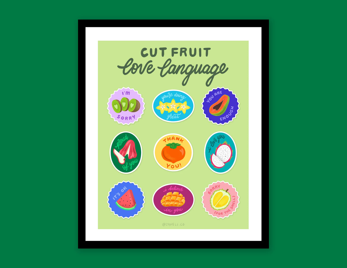 Printable Wall Art: Fruit of the Spirit (8.5x11)