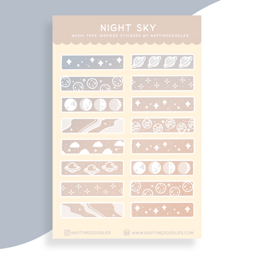 Night Sky Washi Tape