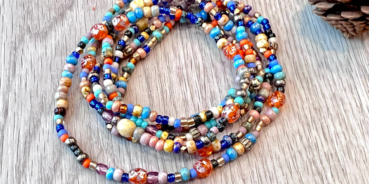 Boho Style Seed Beads For Necklaces And Bracelets - Temu