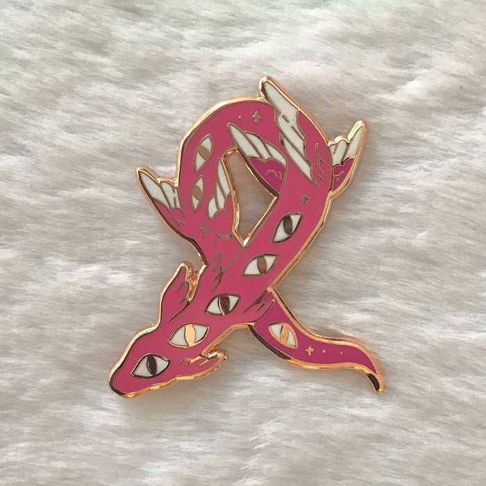 Angel of Cures - Breast Cancer Awareness Pin