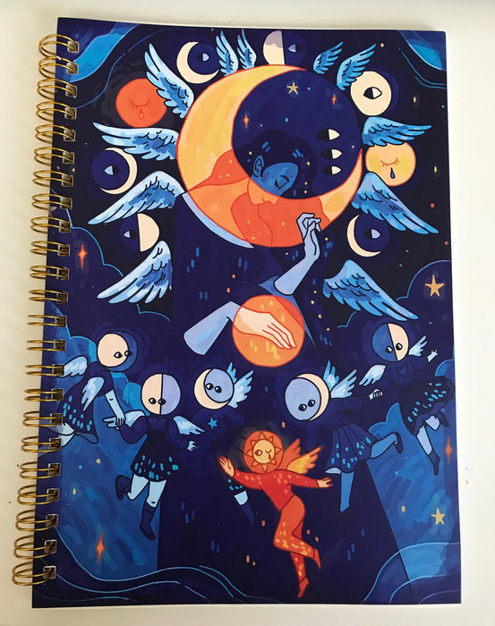 Moon Cycle Sticker Book